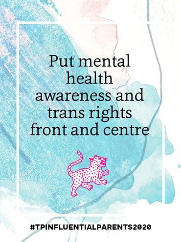 把心理健康意识和变性人权利放在首要和中心位置